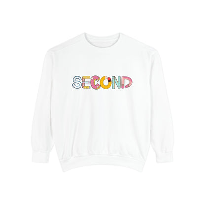 Second Grade Teacher Sweatshirt