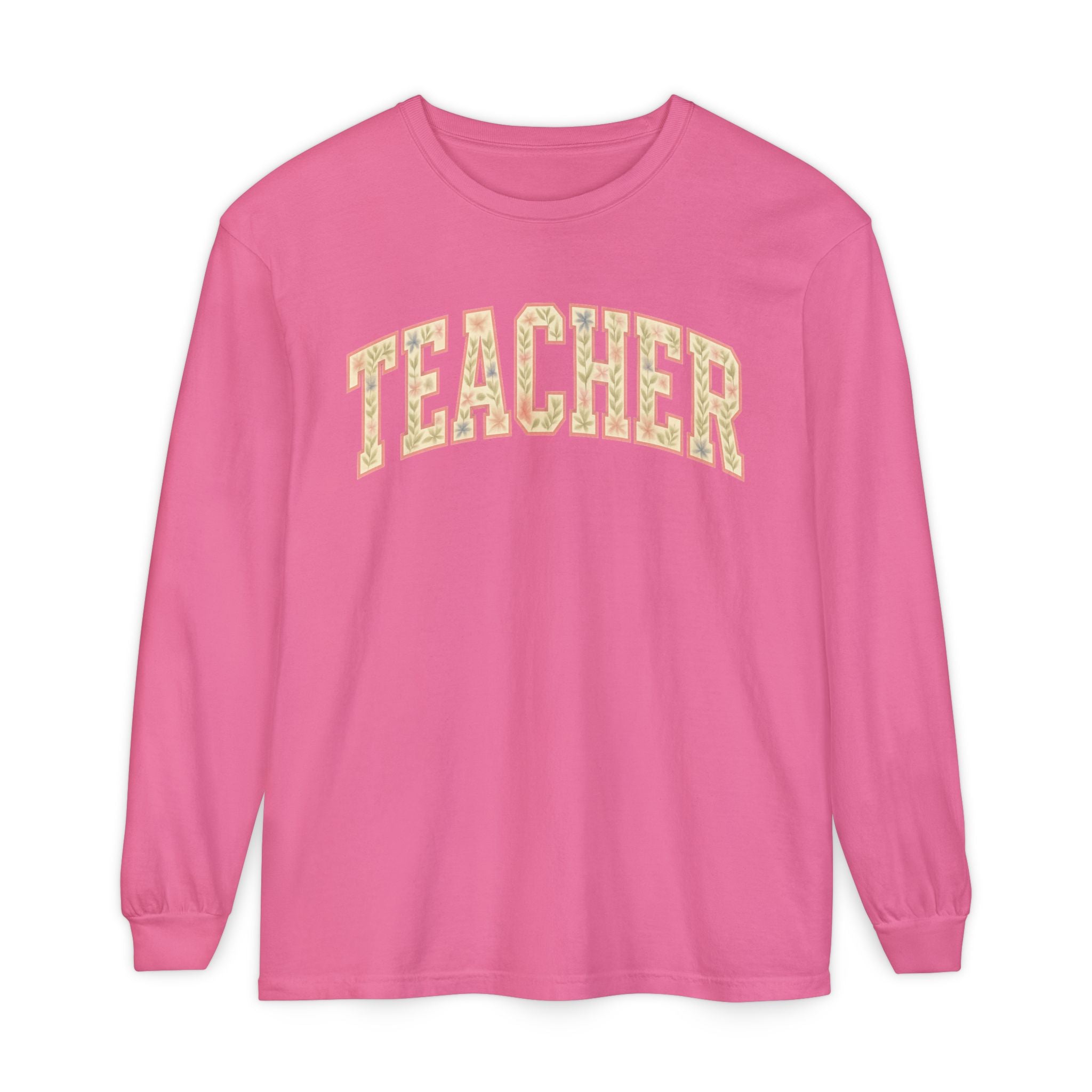 Teacher Appreciation Long Sleeve T-Shirt | Gift for Educators | Unisex Casualwear | Back to School | Holiday Gift
