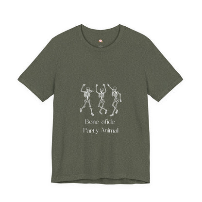 Halloween Skeleton Tee - Unisex Jersey Short Sleeve