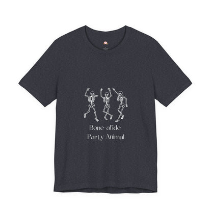 Halloween Skeleton Tee - Unisex Jersey Short Sleeve