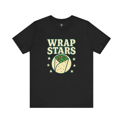 Punny Wrap Stars Unisex Tee - Cafeteria Worker Appreciation Gift - The Bougie Pumpkin Boutique