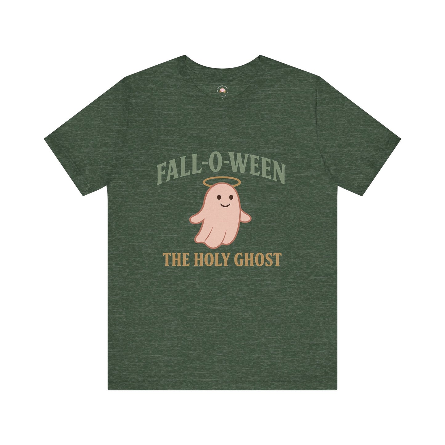 Christian Unisex Tee Holy Ghost Halloween Alternative Faith Humor - The Bougie Pumpkin Boutique
