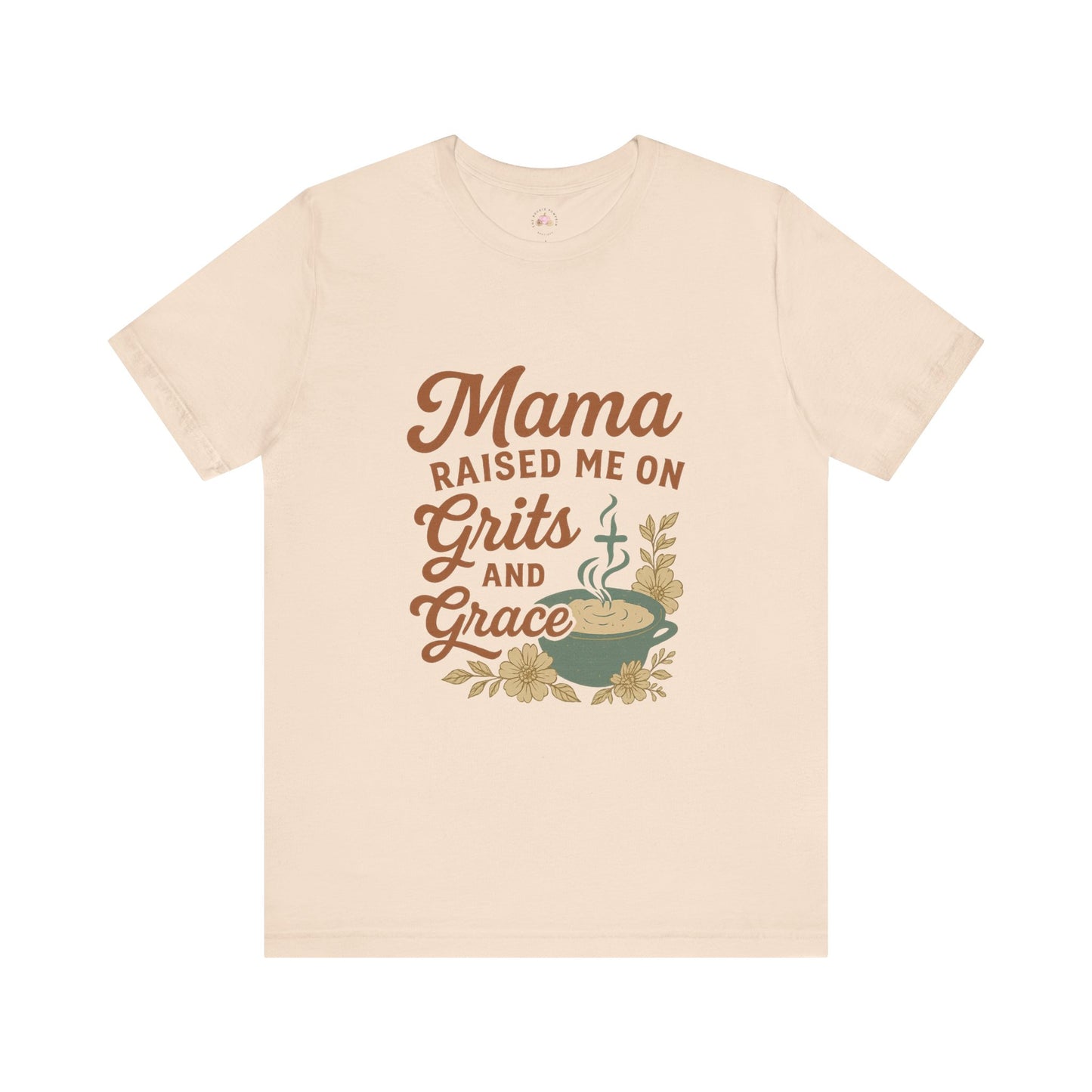 Mama Raised Me on Grits and Grace | Faith & Southern Mama Shirt – Bougie Pumpkin Boutique - The Bougie Pumpkin Boutique