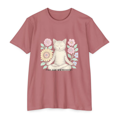 Zen Cat T-shirt - Funny and Snarky Cat Humor Design