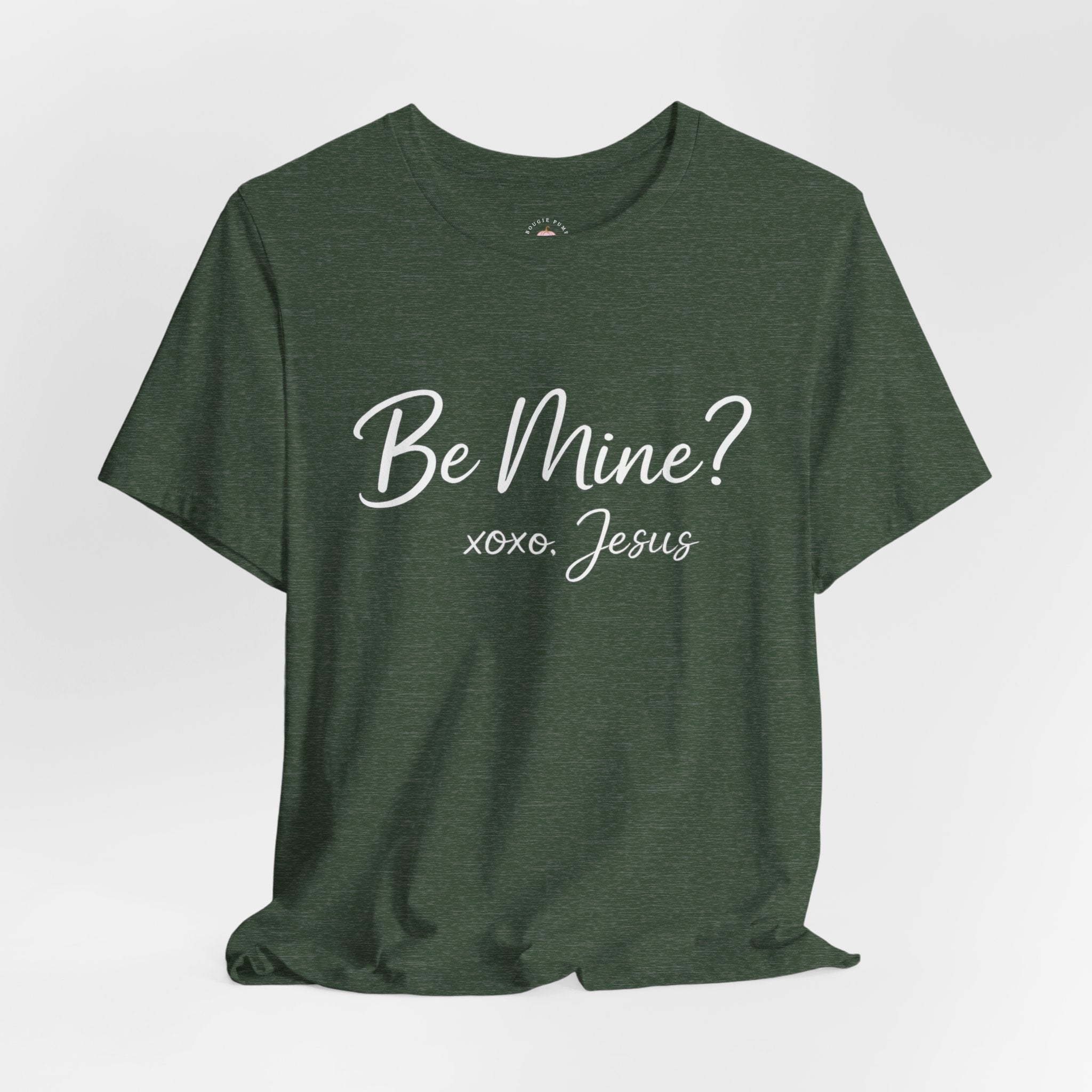 Be Mine? xoxo Jesus T‑Shirt — Christian Valentine Tee