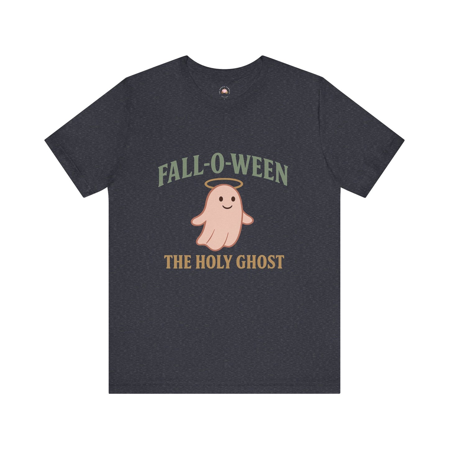 Christian Unisex Tee Holy Ghost Halloween Alternative Faith Humor - The Bougie Pumpkin Boutique