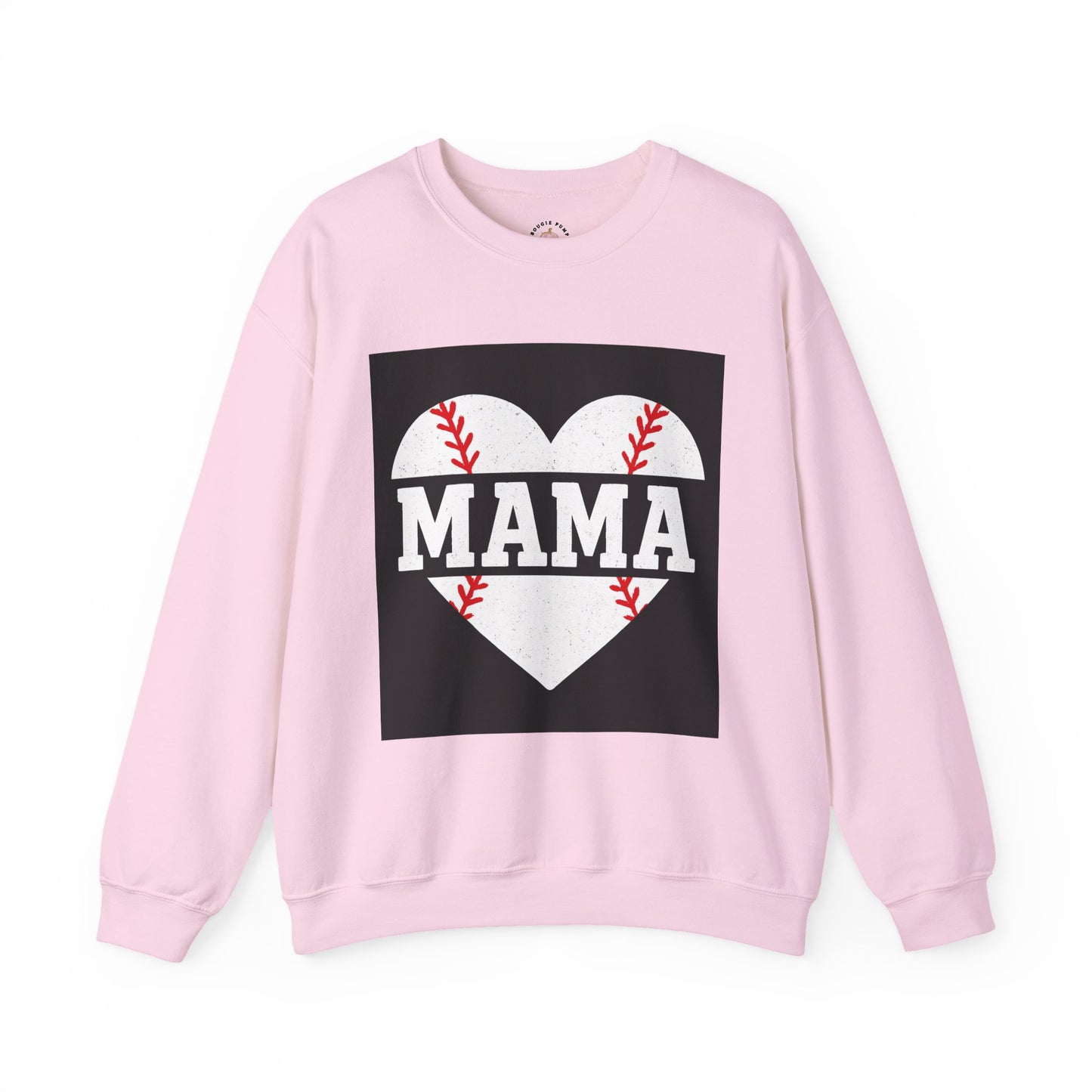 Baseball Mama Sweatshirt | Game Day Heart Design | Sports Mom Apparel – The Bougie Pumpkin Boutique - The Bougie Pumpkin Boutique