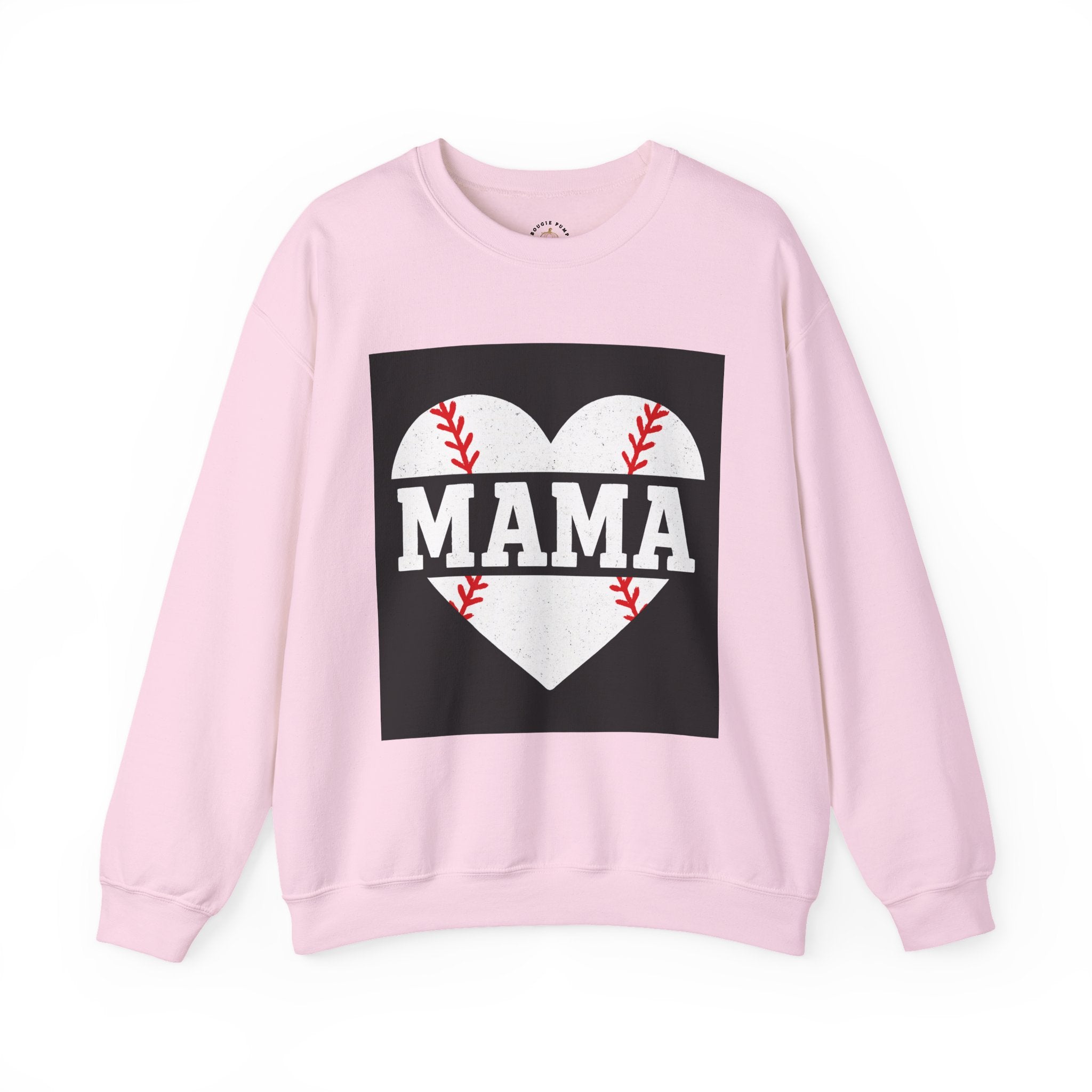 Baseball Mama Sweatshirt | Game Day Heart Design | Sports Mom Apparel – The Bougie Pumpkin Boutique