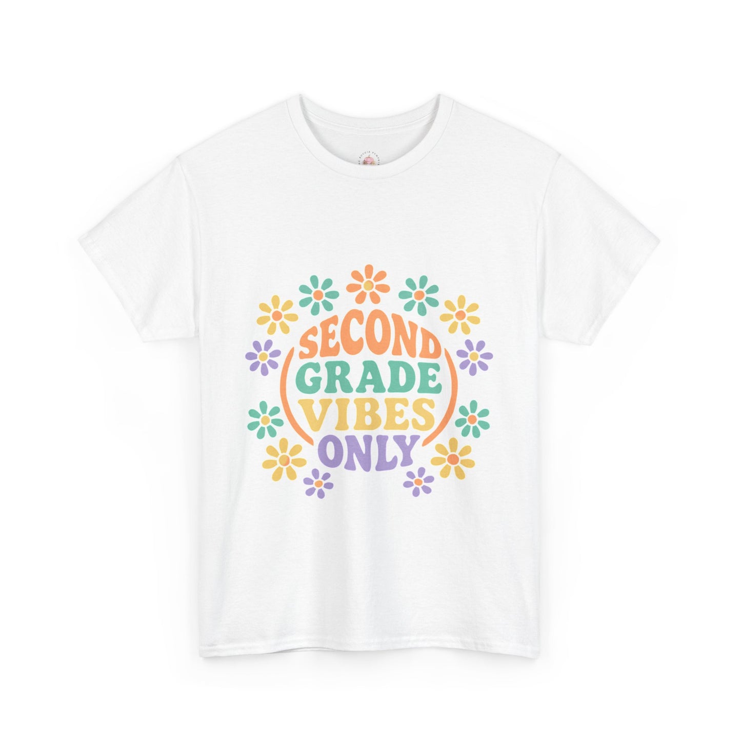 Second Grade Vibes Tee - Teacher Shirt
