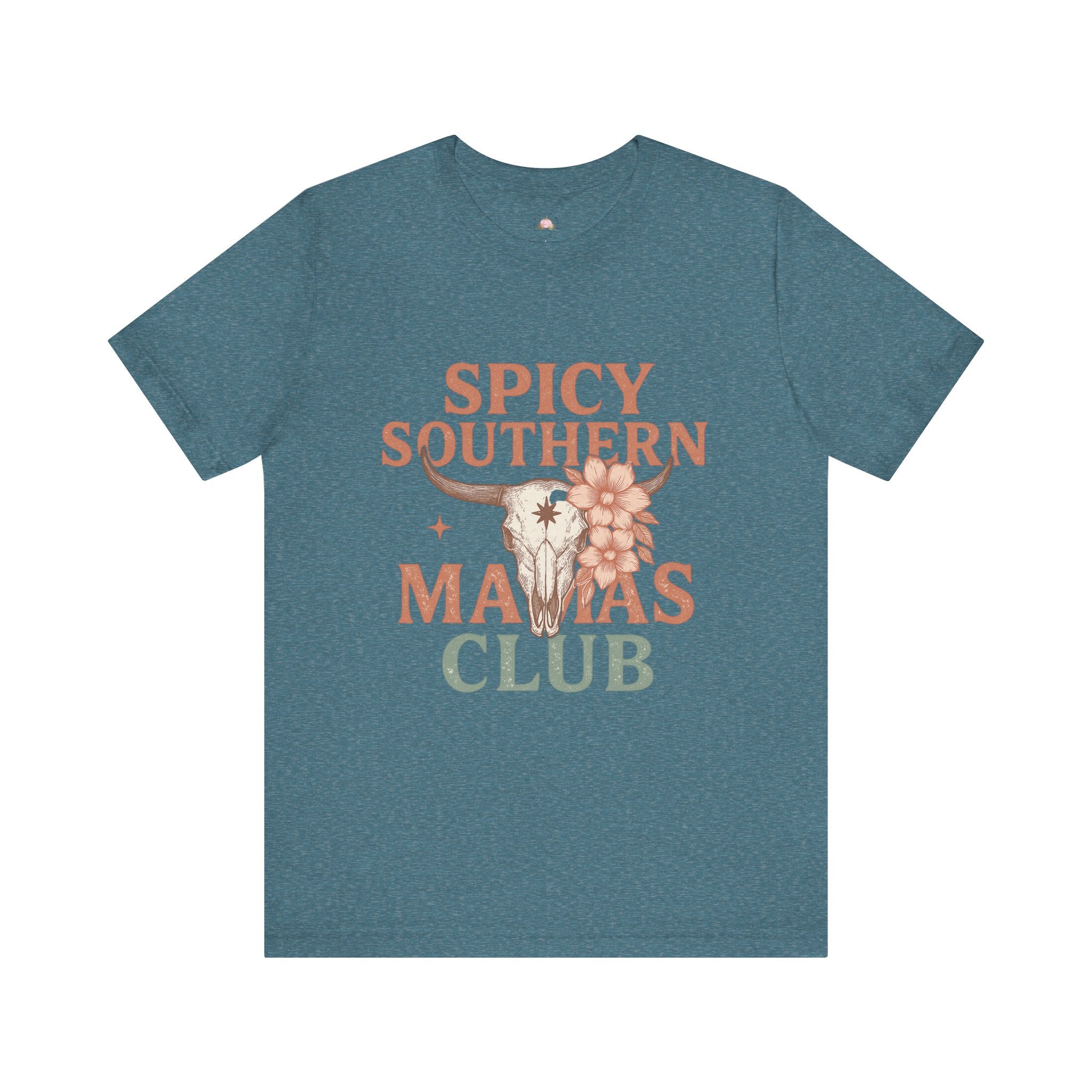Spicy Southern Mamas Club Tee | Western Graphic Shirt for Faith-Filled Women – The Bougie Pumpkin Boutique