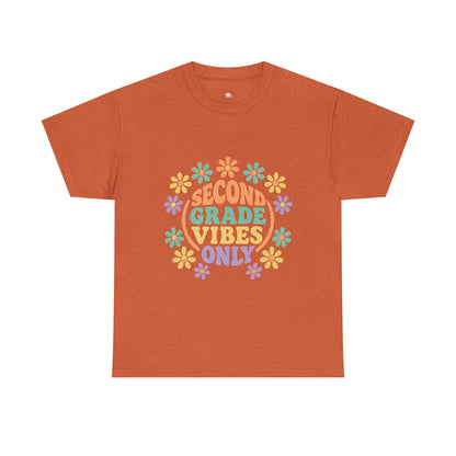 Second Grade Vibes Tee - Teacher Shirt