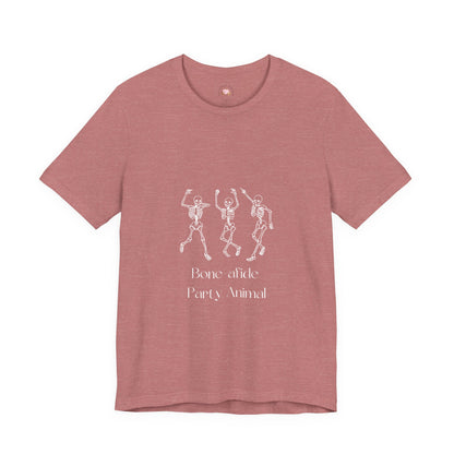 Halloween Skeleton Tee - Unisex Jersey Short Sleeve