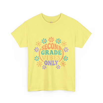 Second Grade Vibes Tee - Teacher Shirt