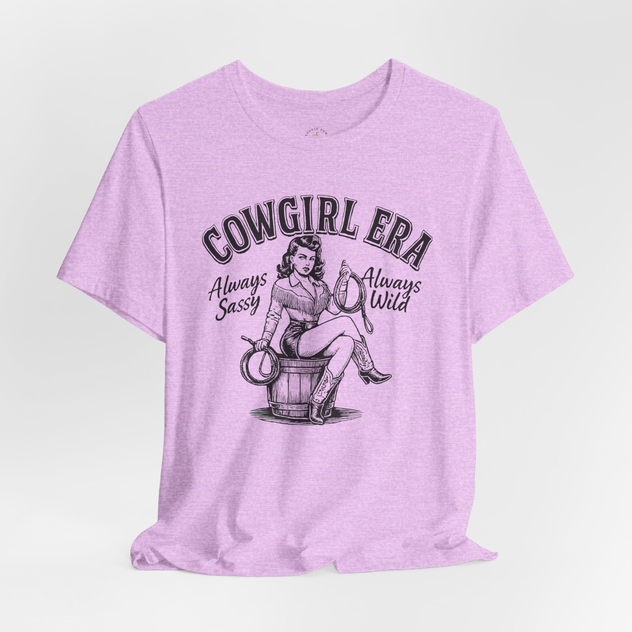 Cowgirl Era T-Shirt — "Always Sassy, Always Wild" Vintage Western Tee