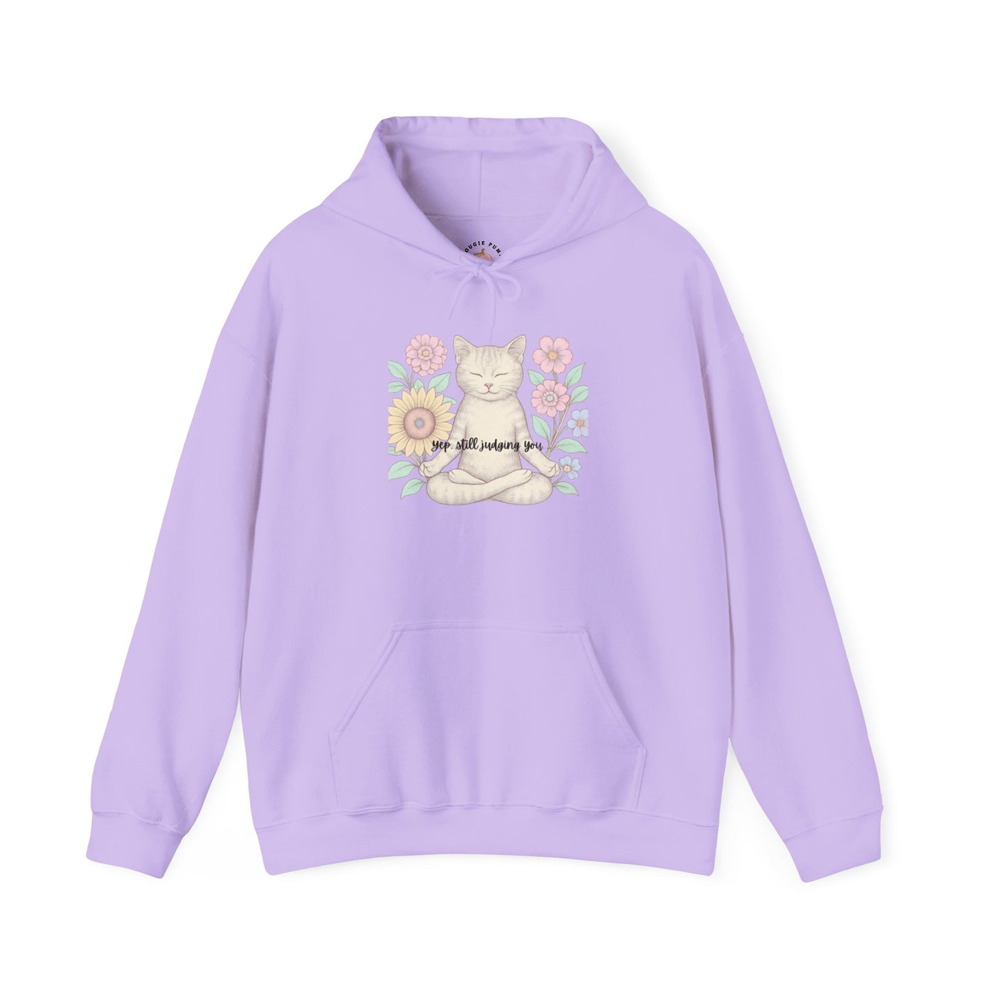 Zen Cat Snarky Hoodie Sweatshirt