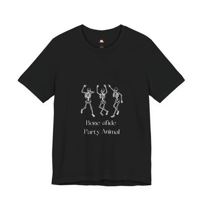 Halloween Skeleton Tee - Unisex Jersey Short Sleeve