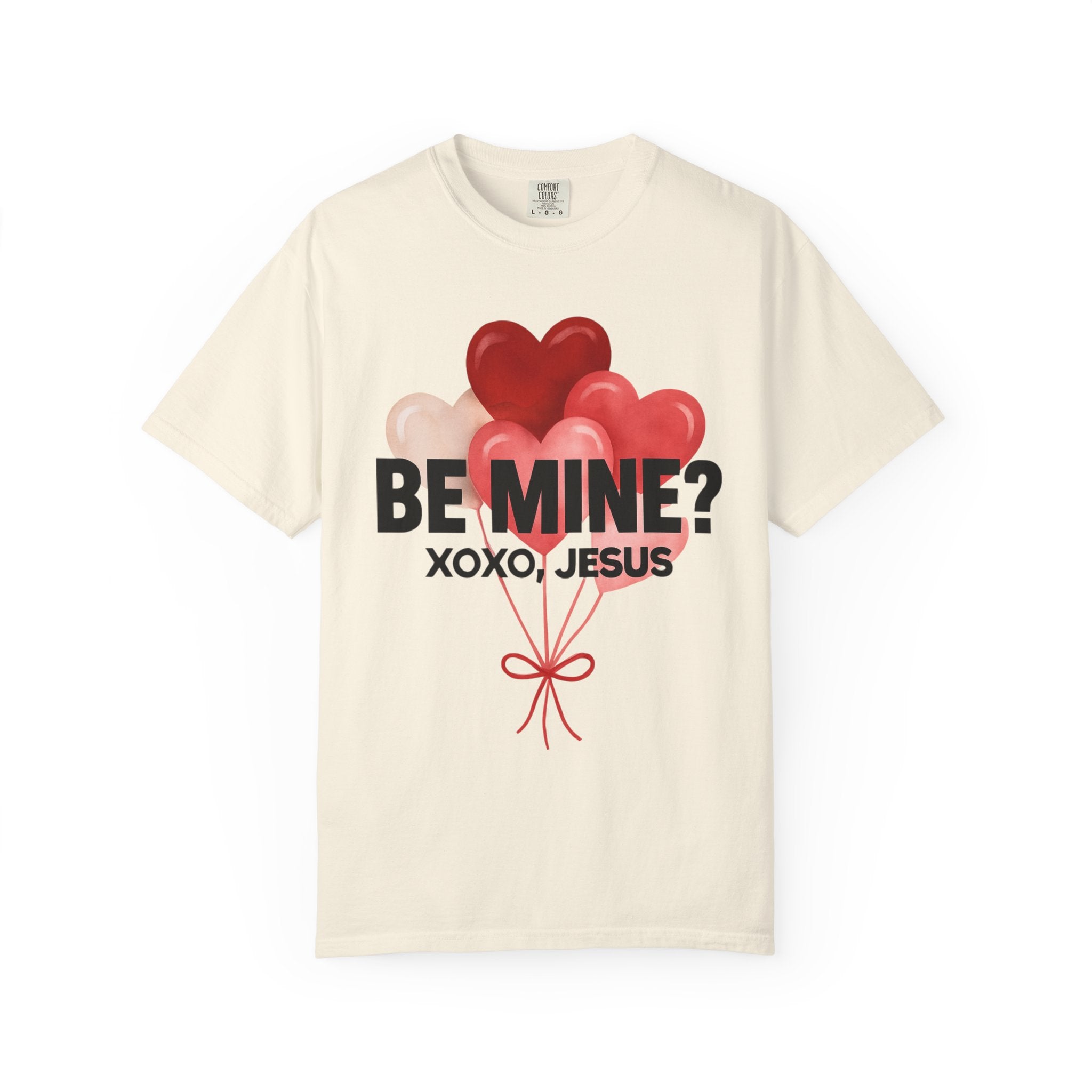 Be Mine? XOXO Jesus Heart Balloon T-Shirt