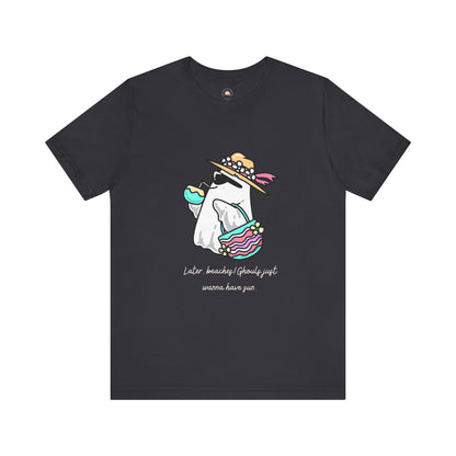 Funny Halloween Beaches Unisex Tee