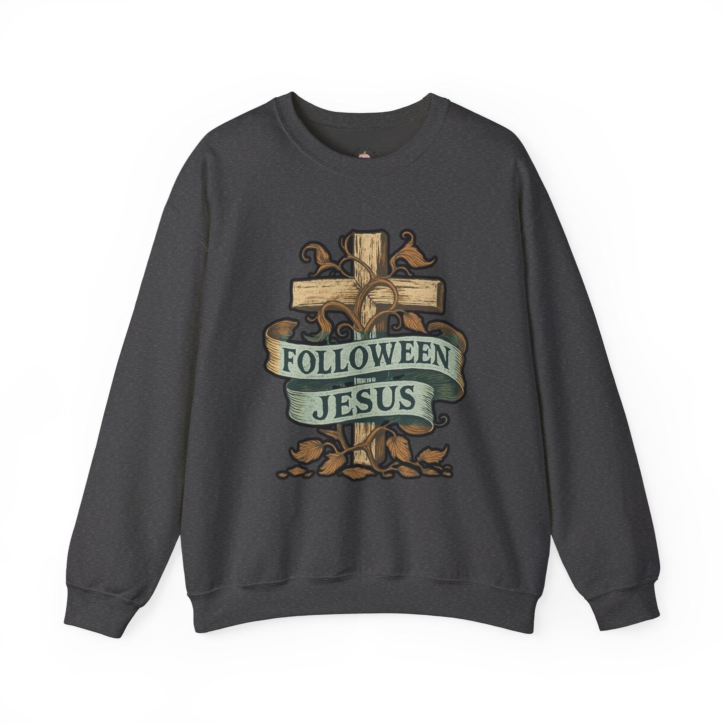 Sweatshirt Folloween Jesus, Halloween Alternative, Faith - The Bougie Pumpkin Boutique