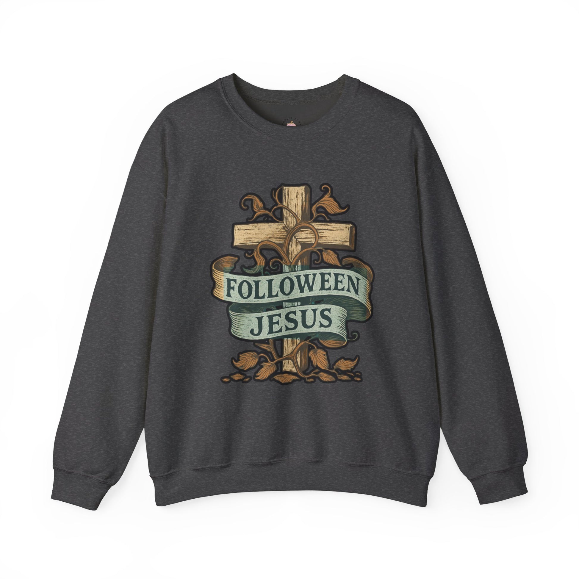 Sweatshirt Folloween Jesus, Halloween Alternative, Faith - The Bougie Pumpkin Boutique