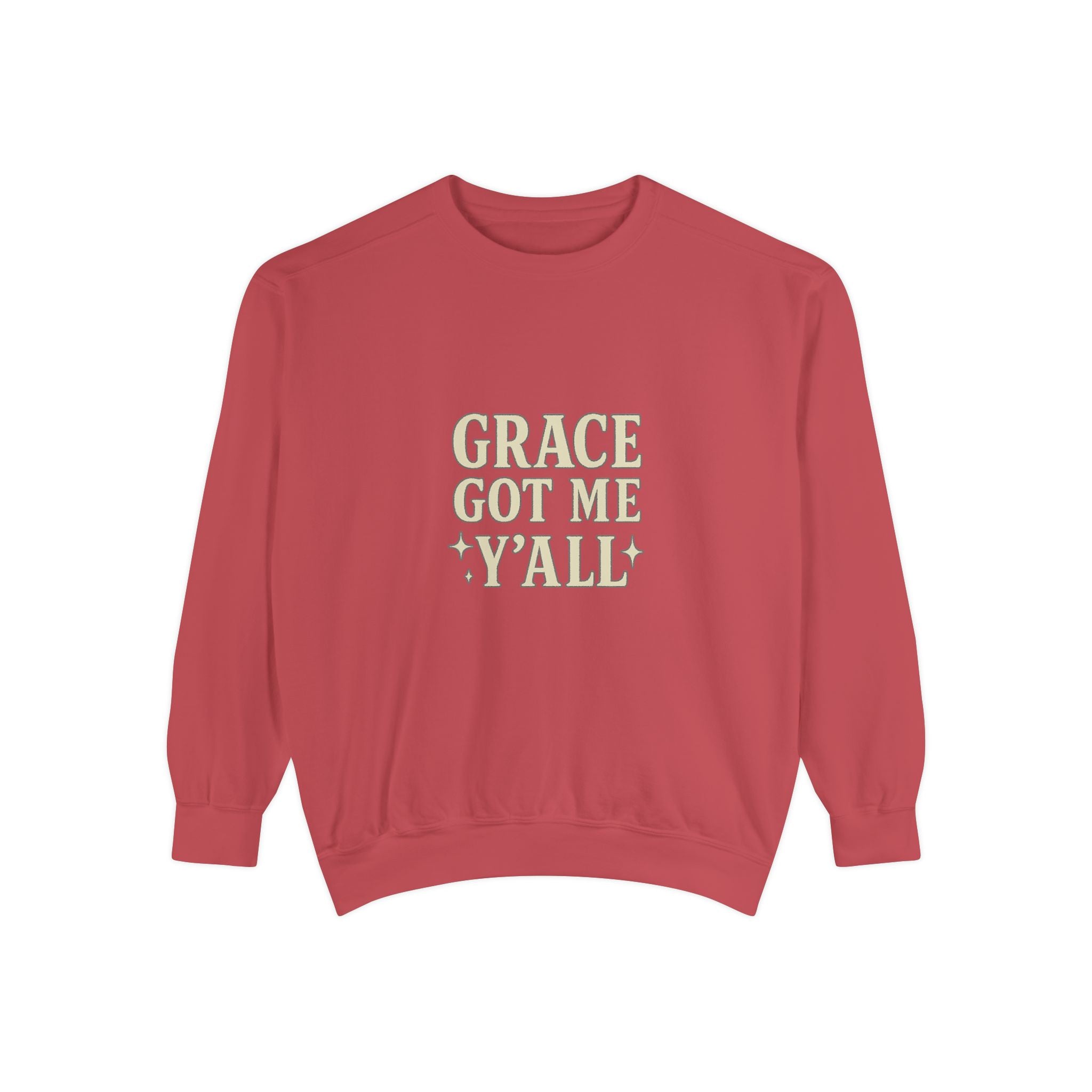 Grace Got Me Y’all Sweatshirt | Southern Christian Crewneck – The Bougie Pumpkin Boutique