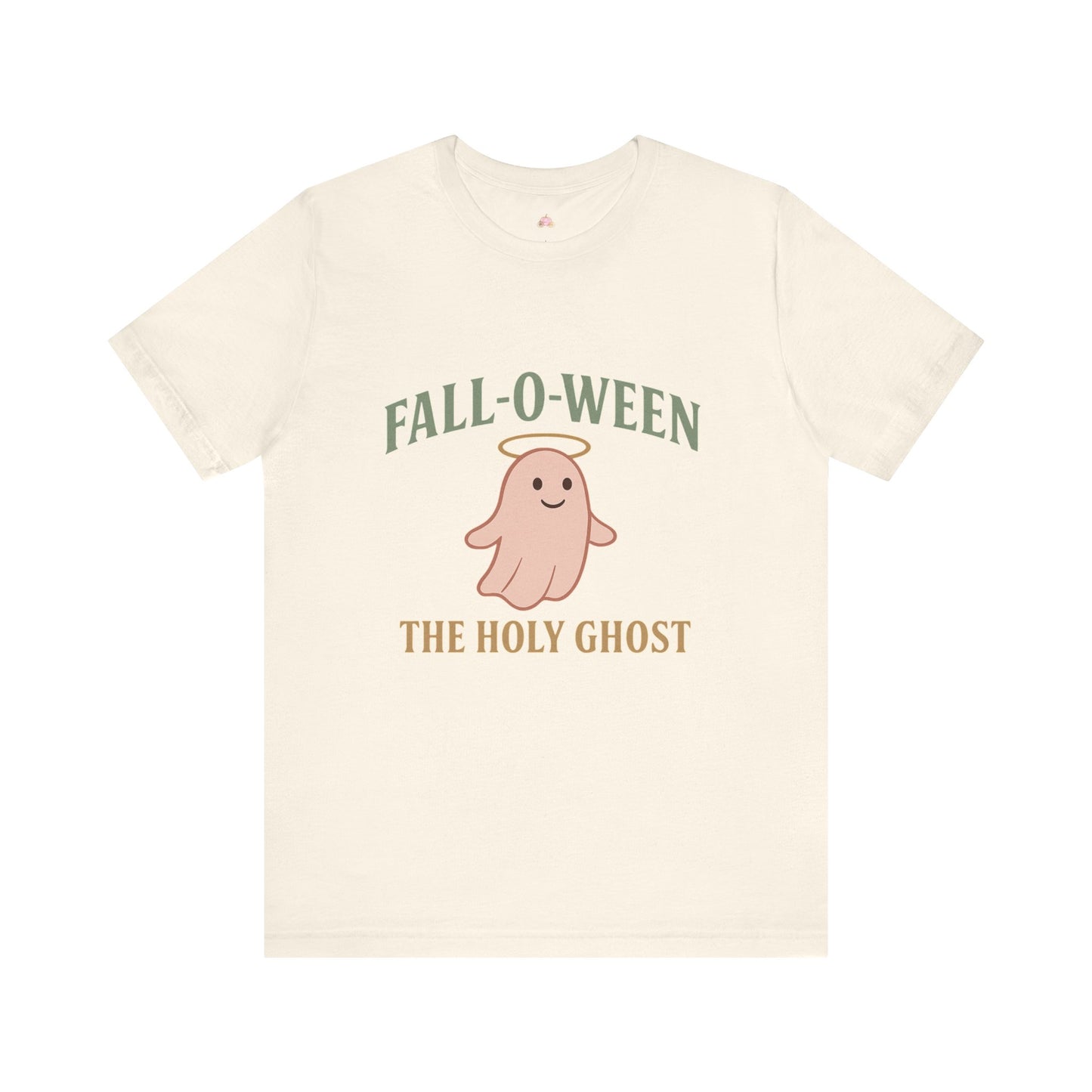 Christian Unisex Tee Holy Ghost Halloween Alternative Faith Humor - The Bougie Pumpkin Boutique