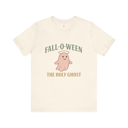 Christian Unisex Tee Holy Ghost Halloween Alternative Faith Humor - The Bougie Pumpkin Boutique