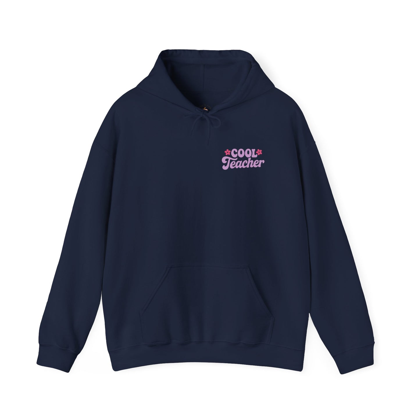 Cool Teacher Hooded Sweatshirt, Teacher Gift, Unisex Hoodie, Classroom Apparel, Back to School, Teacher Appreciation
