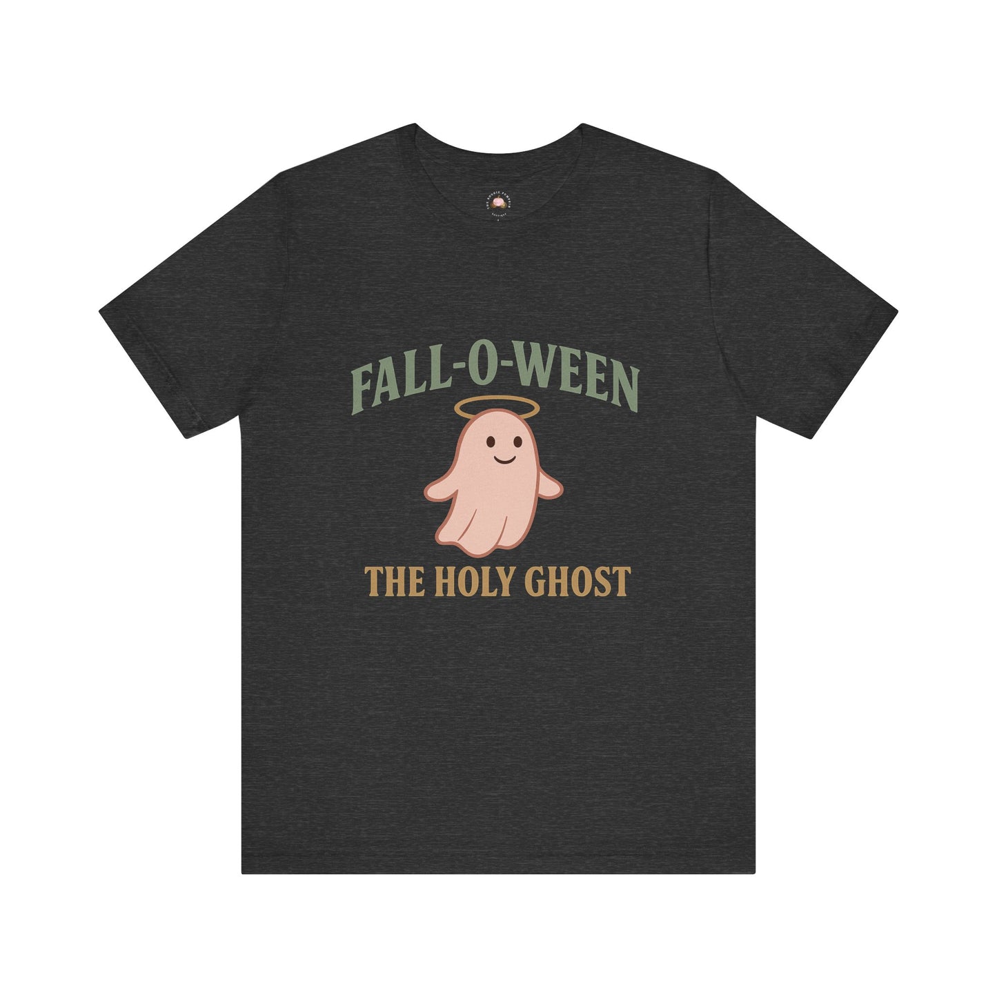 Christian Unisex Tee Holy Ghost Halloween Alternative Faith Humor - The Bougie Pumpkin Boutique