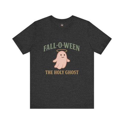 Christian Unisex Tee Holy Ghost Halloween Alternative Faith Humor - The Bougie Pumpkin Boutique