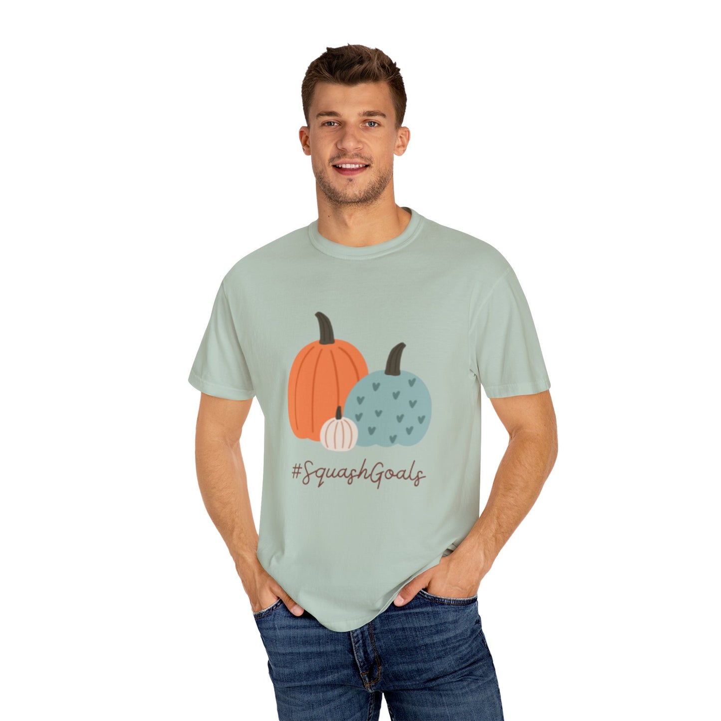Pumpkin Tee - Unisex Garment-Dyed T-shirt for Fall Harvest