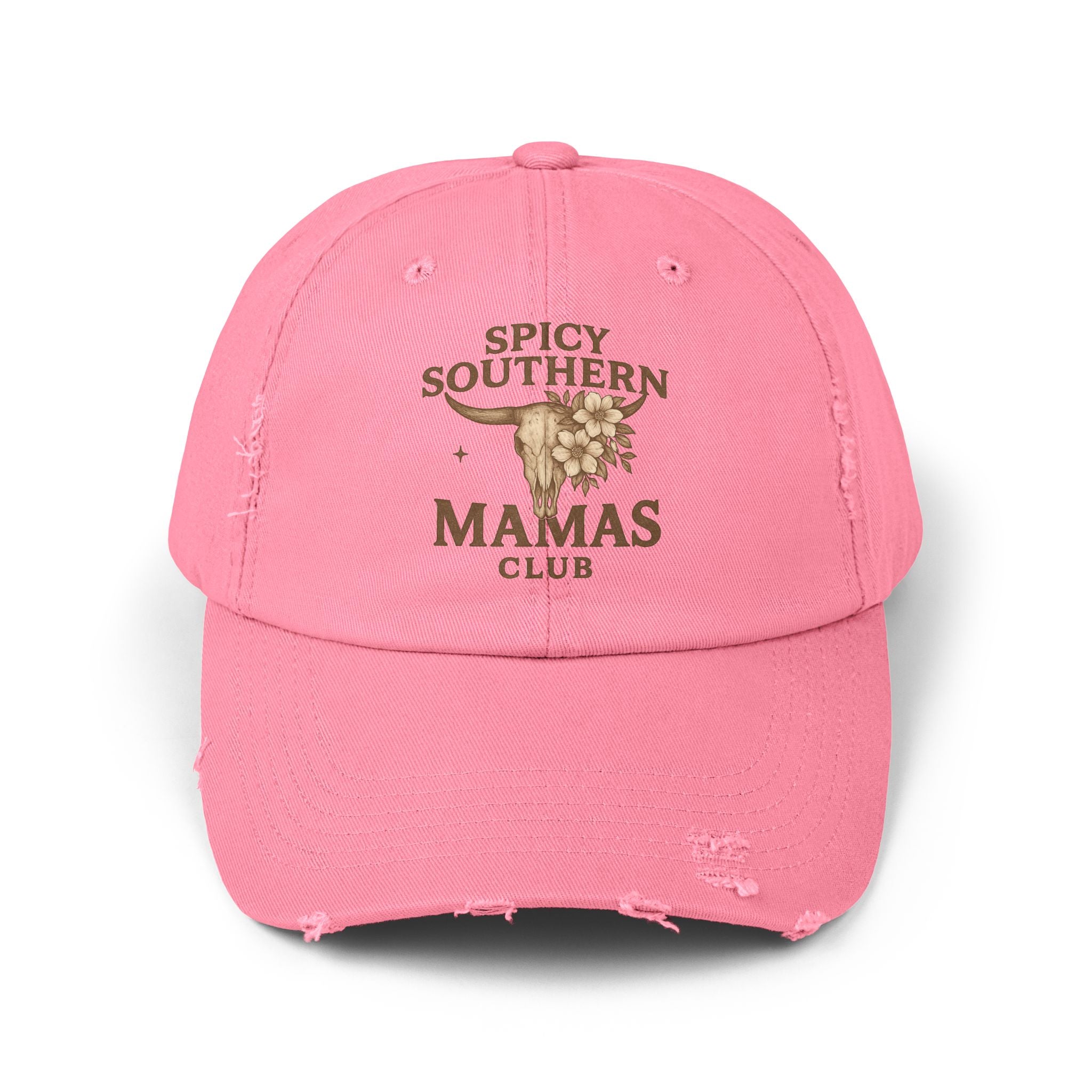 Spicy Southern Mamas Club Hat | Distressed Vintage Cap – The Bougie Pumpkin Boutique