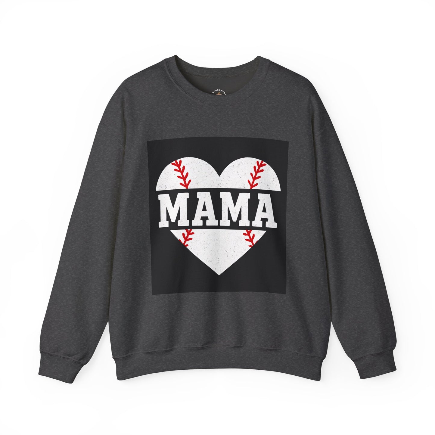 Baseball Mama Sweatshirt | Game Day Heart Design | Sports Mom Apparel – The Bougie Pumpkin Boutique - The Bougie Pumpkin Boutique
