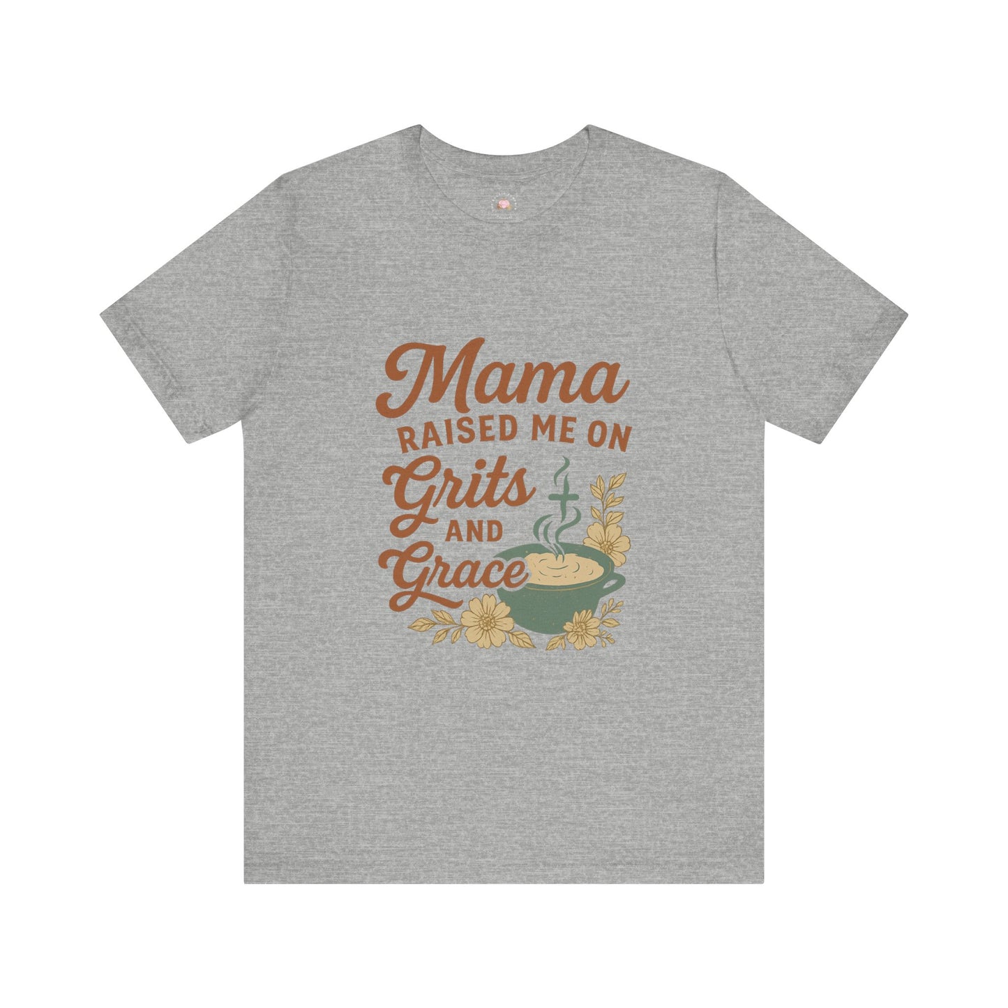 Mama Raised Me on Grits and Grace | Faith & Southern Mama Shirt – Bougie Pumpkin Boutique - The Bougie Pumpkin Boutique