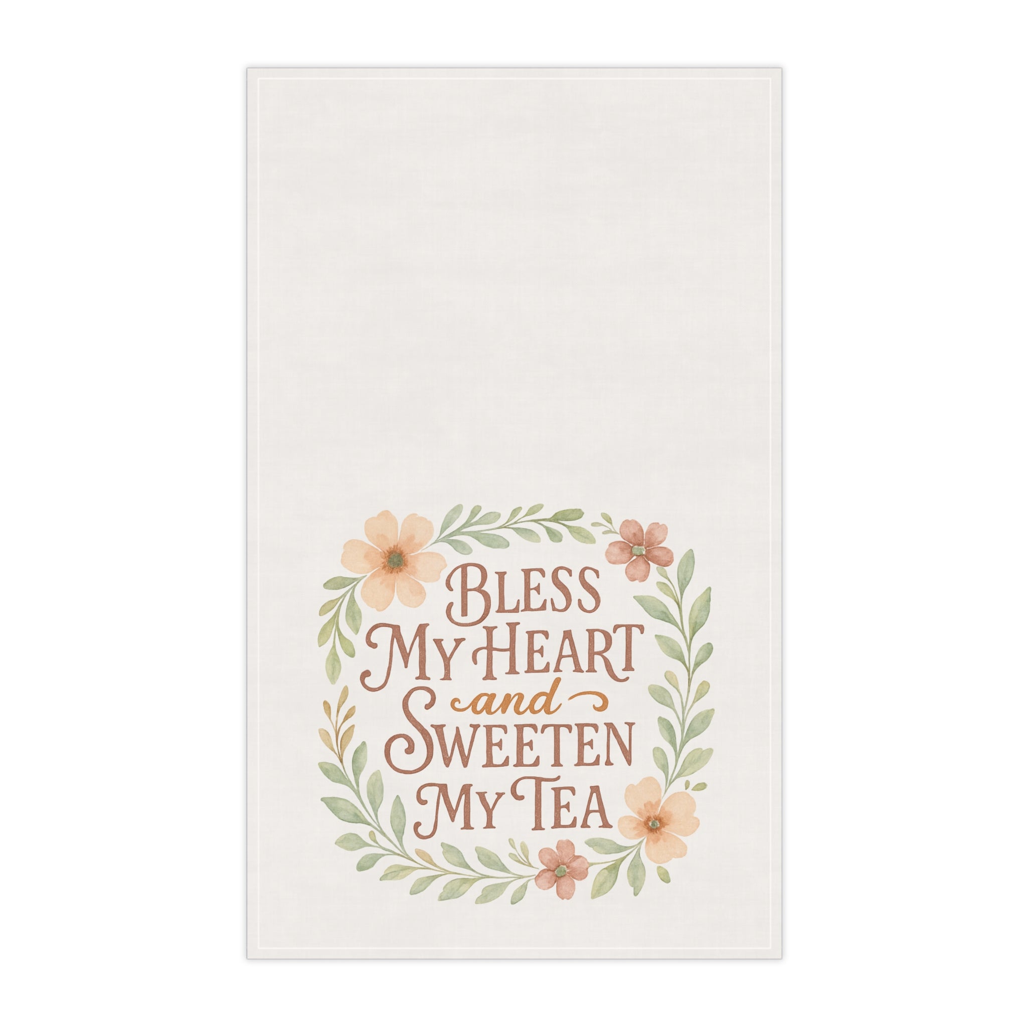 Bless My Heart and Sweeten My Tea Towel | Southern Kitchen Décor – The Bougie Pumpkin Boutique