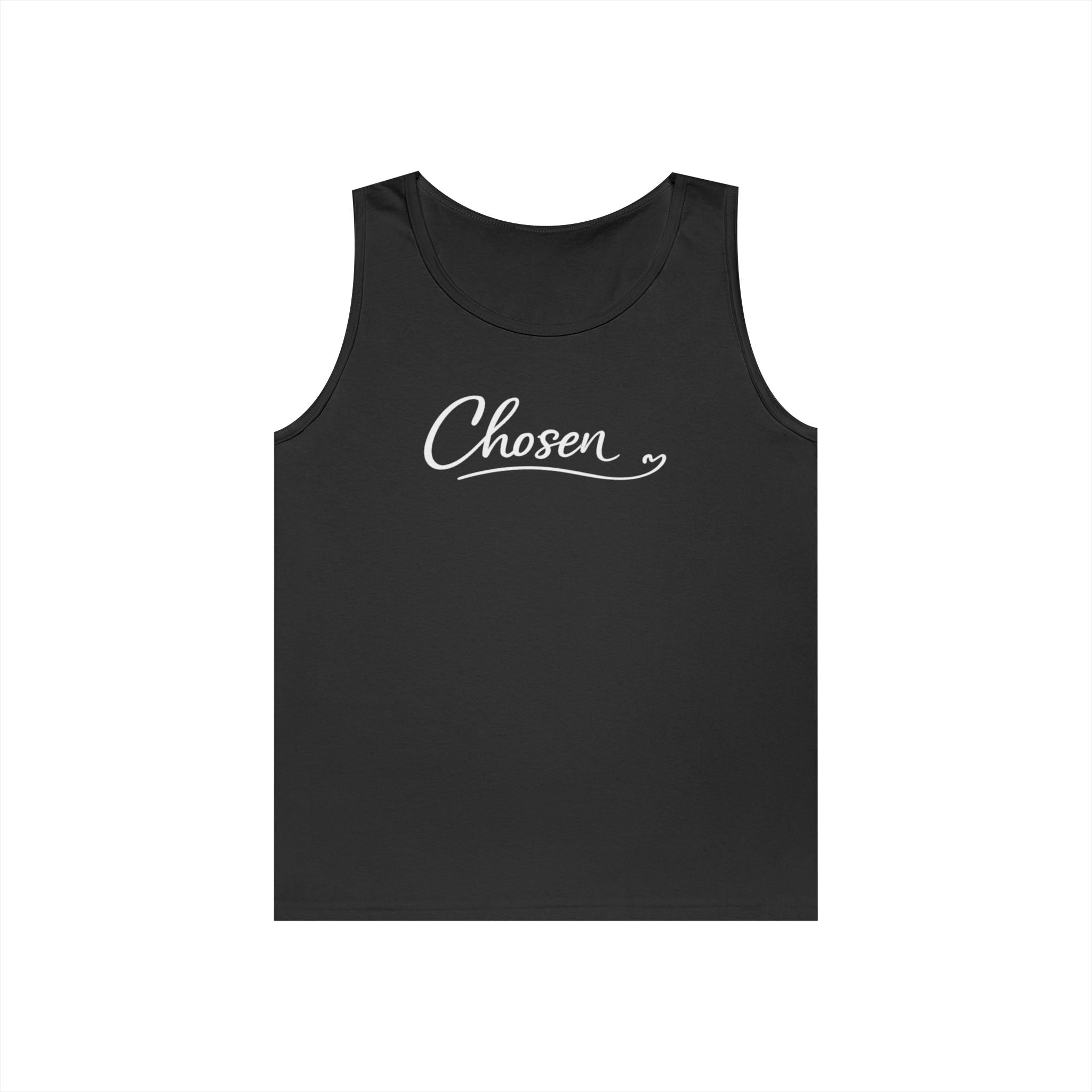 Chosen Script Tank Top — Inspirational 'Chosen' Graphic Tank