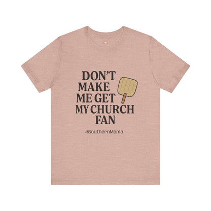 Church Fan Tee - The Bougie Pumpkin Boutique