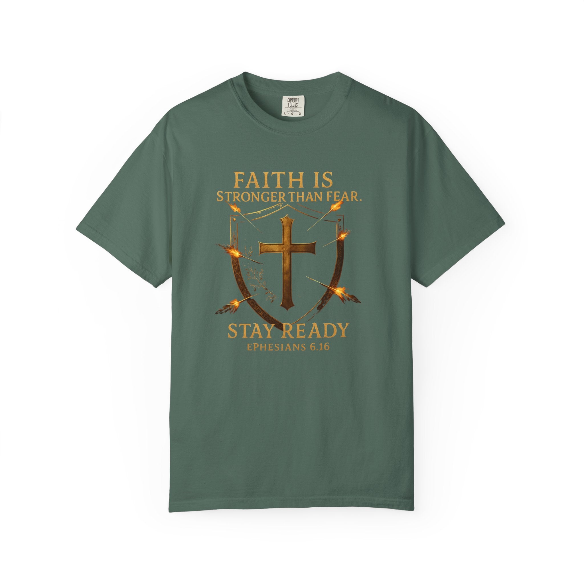 Shield of Faith Ephesians 6:16 T-Shirt — Christian Scripture Tee