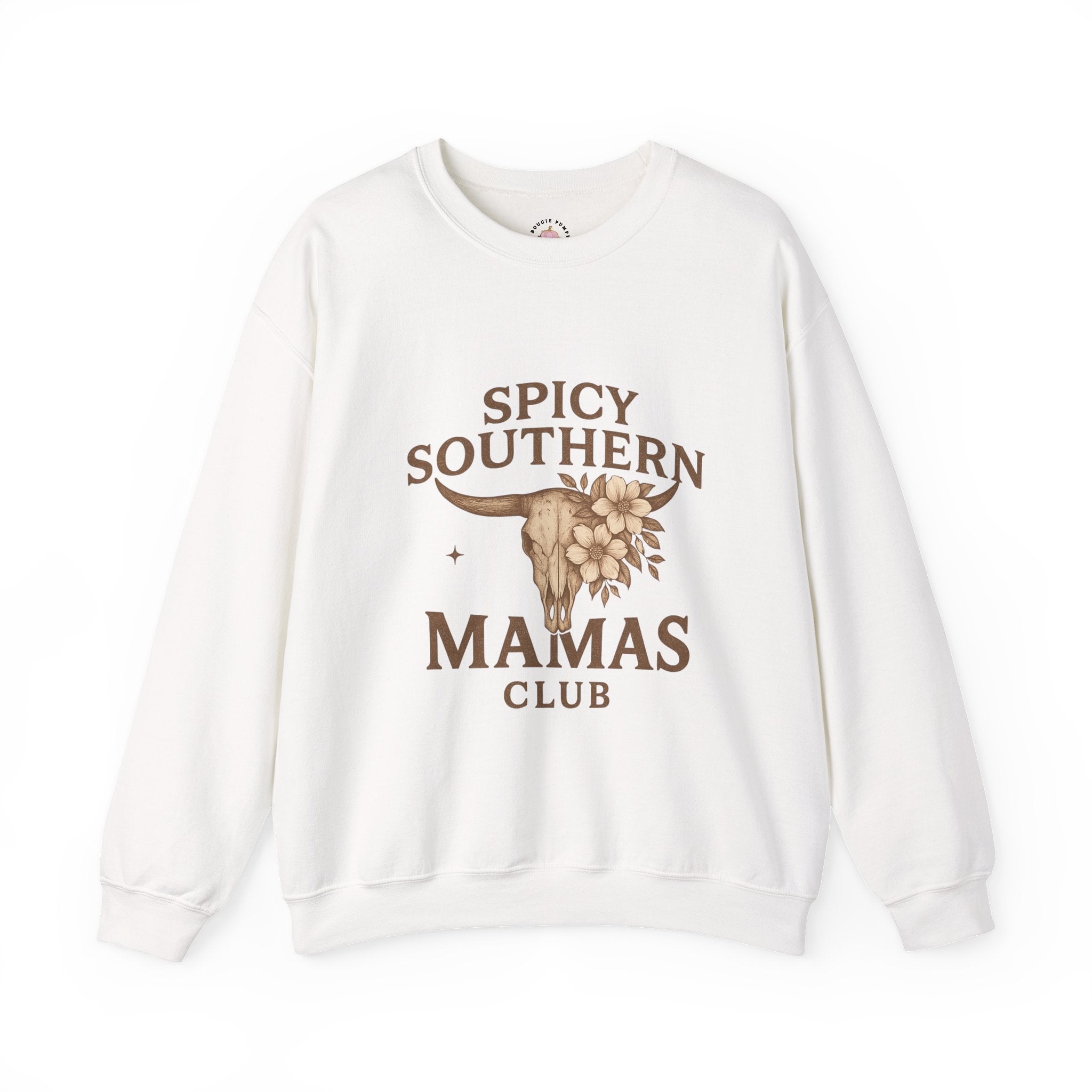 Spicy Southern Mamas Club Sweatshirt | Faith & Fire Apparel – The Bougie Pumpkin Boutique