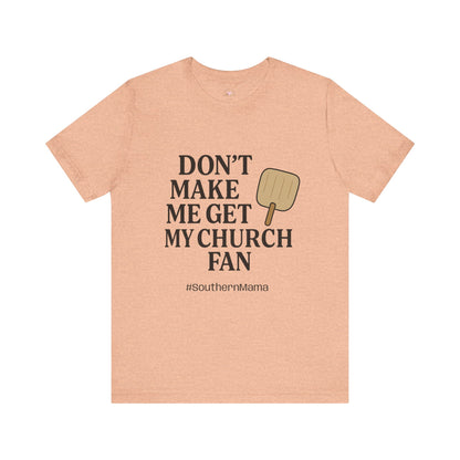 Church Fan Tee - The Bougie Pumpkin Boutique