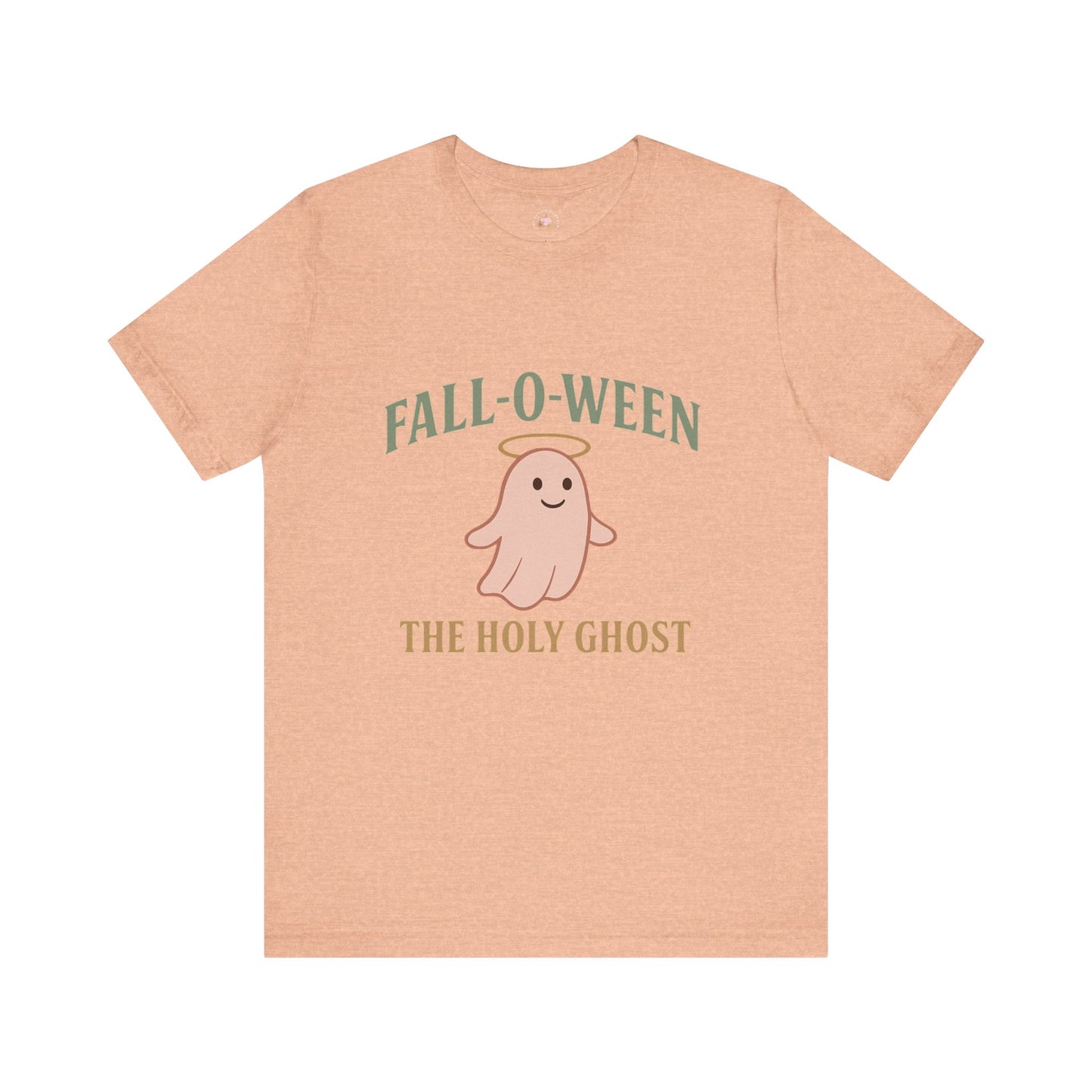Christian Unisex Tee Holy Ghost Halloween Alternative Faith Humor - The Bougie Pumpkin Boutique
