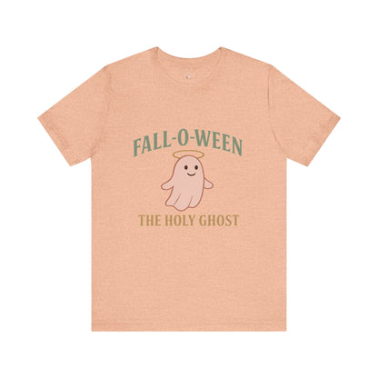 Christian Unisex Tee Holy Ghost Halloween Alternative Faith Humor - The Bougie Pumpkin Boutique