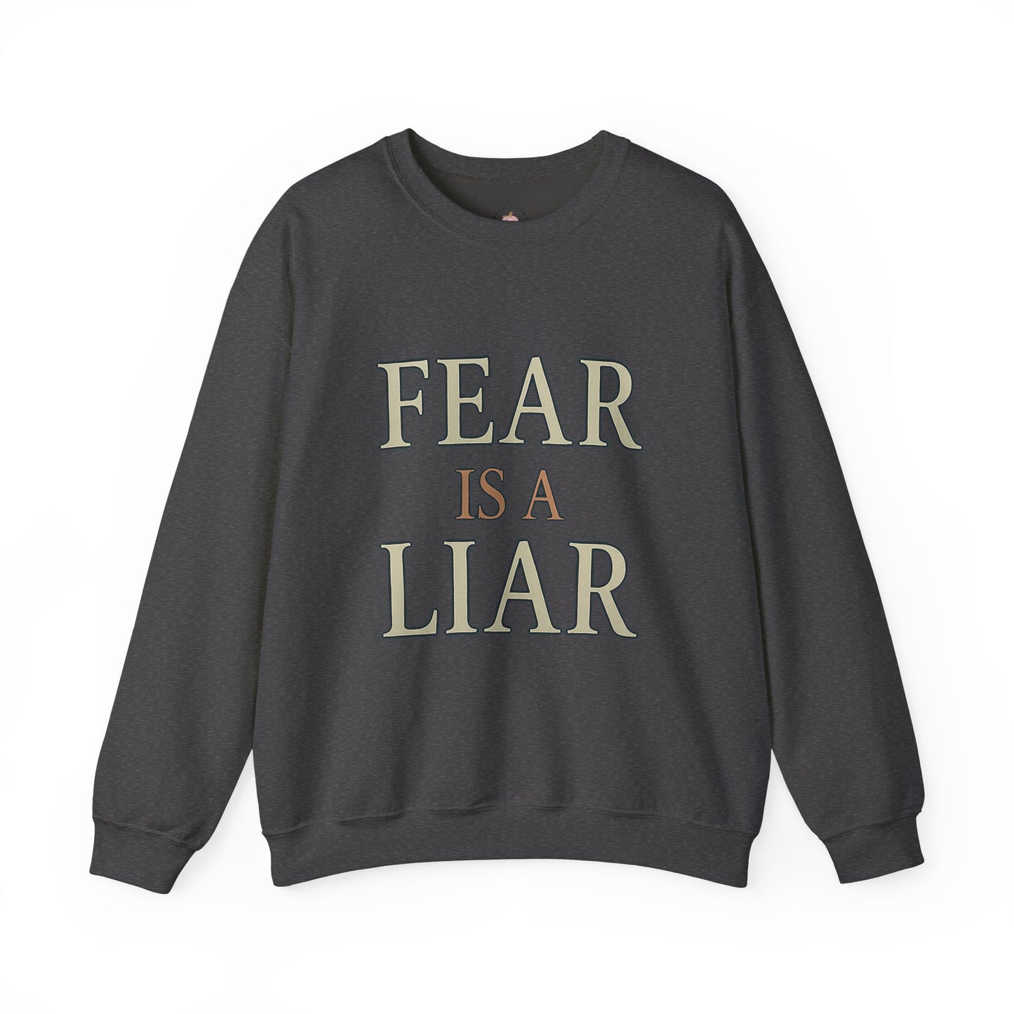 Fear Is a Liar Sweatshirt | Faith Over Fear Christian Crewneck – Bougie Pumpkin Boutique - The Bougie Pumpkin Boutique