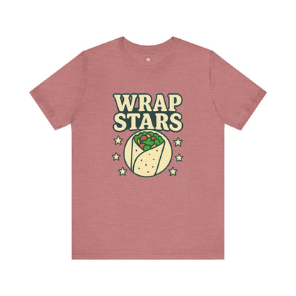 Punny Wrap Stars Unisex Tee - Cafeteria Worker Appreciation Gift - The Bougie Pumpkin Boutique