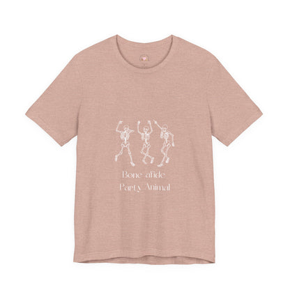 Halloween Skeleton Tee - Unisex Jersey Short Sleeve