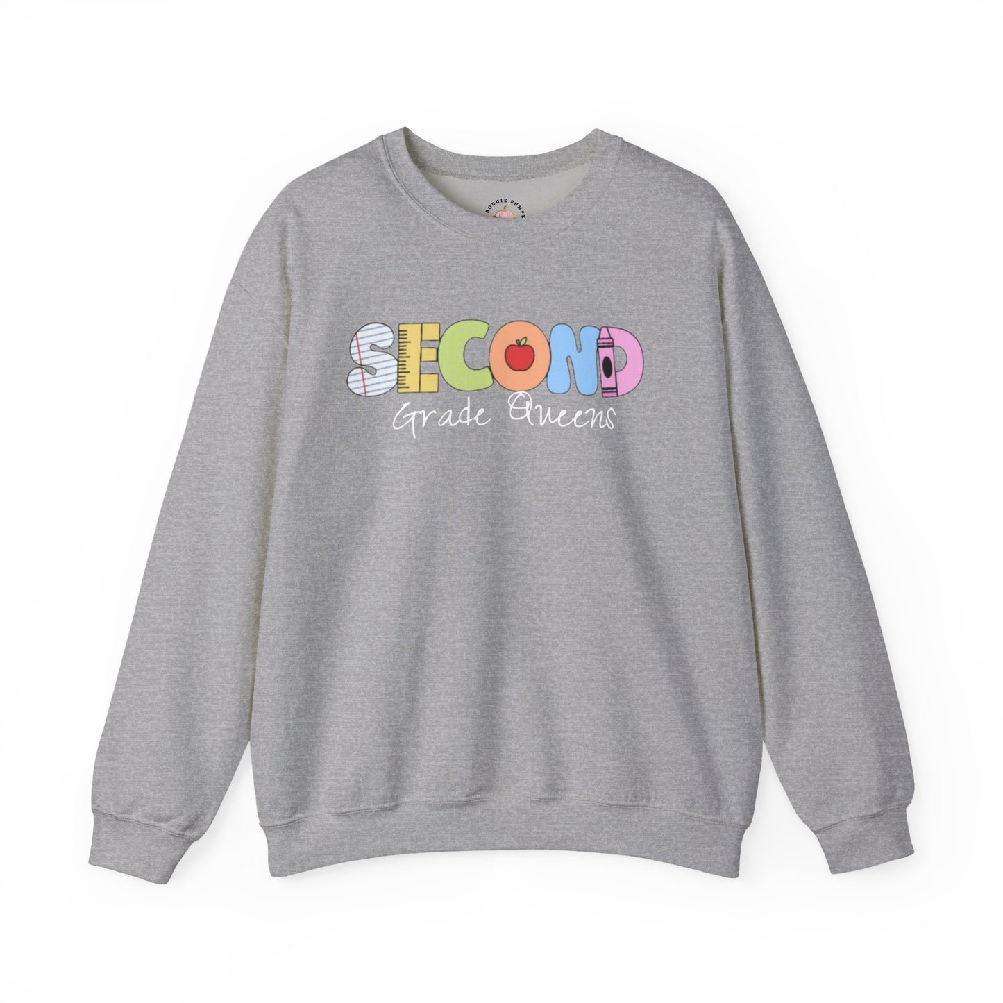 Second Grade Queens | Fun Classroom Gear, Teacher Gifts, Kids Apparel, Cozy Winter Wear, Back to School