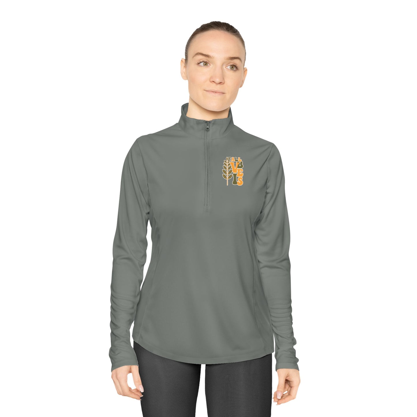 Quarter-Zip Pullover - Fall Vibes