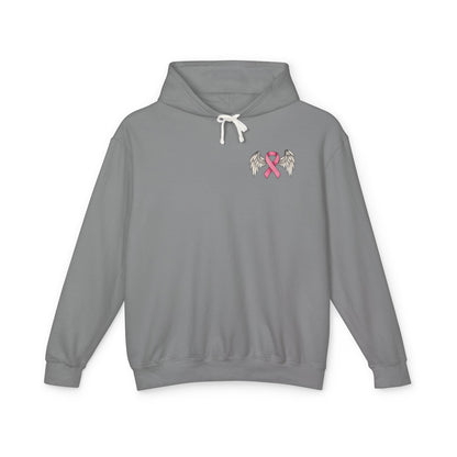 In Loving Memory Lightweight Hoodie, Memorial Hoodie, Breast Cancer Awareness Sweatshirt, Gift for Loved Ones, Fundraiser Apparel
