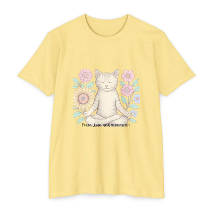 Zen Cat T-shirt - Funny and Snarky Cat Humor Design