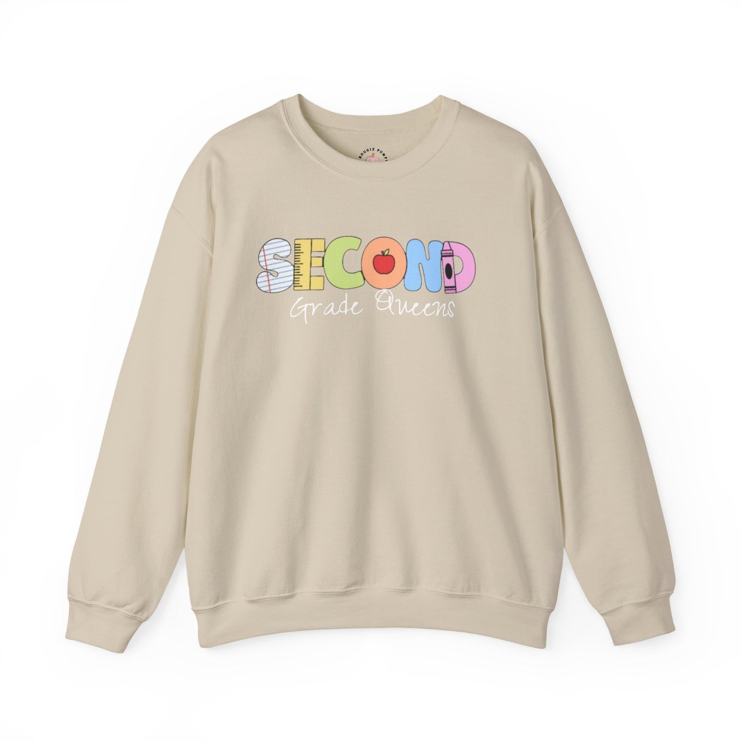 Second Grade Queens | Fun Classroom Gear, Teacher Gifts, Kids Apparel, Cozy Winter Wear, Back to School
